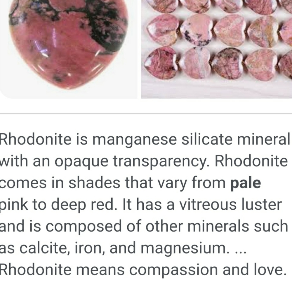 Pink Rhodonite Bracelet - Picture 5 of 5